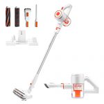 EASINE by ILIFE G80 Cordless Stick Vacuum Cleaner, Carpet Cleaner,Lightweight with 22Kpa Max Suction,45mins Runtime,4 Stage Cyclone Filtration,Special Side Brush Design to Clean All Corners