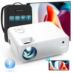 ONOAYO 5G WiFi Projector 9800L Full HD Native 1920×1080P Bluetooth Projector, ±50° 4P/4D Keystone Support 4K&Zoom, Full Sealed Optical/LCD/LED/Home/Outdoor Wireless Portable Projector for Phone,PC