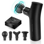 FIT KING Mini Massage Gun for Muscle Massage and Pain Relief Portable Deep Tissue Massager FT-050G