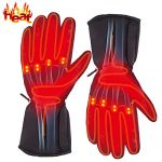 Autocastle Electric Battery Heated Gloves for Men and Women,Outdoor Indoor Battery Powered Hand Warmer Glove Liners for Climbing Hiking Cycling,Winter Must Have Thermal Heated Gloves(No Battery)