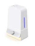 Air Humidifiers Large Room, 26dB Cool Mist Humidifiers, 6L Cool Mist Humidifier for Home, Office, Large Room with Auto Shut Off, Night Light, Adjustable 360° Rotation Nozzle and 20-60H Humidifying (White)