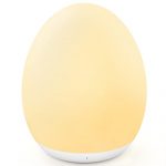Night Lights for Kids Room, MediAcous Baby Night Light with 7 Colors Changing & Dimming Function, Rechargeable Kids Night Light with 1 Hour Timer & Touch Control, Up to 100H