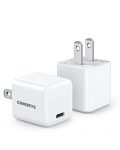 USB C Charger, COKOEYE for 20W iPhone Portable Charger 2Pack USB C Wall Charger Block and Power Adapter Compatible with iPhone 13/13 Pro/13 Pro Max/12/12 Pro/12 Pro Max/11 Series