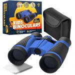 Binoculars for Kids – Compact and Portable – Ergonomic and Shockproof Design – Toddler Presents for Bird Watching and Outdoor Activities – High Definition Magnifying Lenses