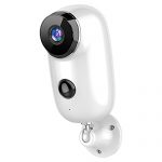 Viseefocu Security Camera Outdoor, 1080P Battery Powered Security Cameras Wireless Indoor for Home Security System with 2.4G WiFi, Waterproof, Night Vision, Motion Detection, 2-Way Audio, SD/Cloud