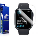 [8 Pack] ArmorSuit Designed for Apple Watch 7 45mm Screen Protector MilitaryShield Max Coverage Anti-Bubble HD Clear Film