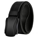 Mens Belt,KEMISANT Military Tactical Stretch Web Nylon Belt For Hiking Hunting Jeans Pants 1.5″,Replaceable