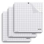 Nicapa StandardGrip Cutting Mat for Silhouette Cameo 4/3/2/1 (12×12 inch,3 Mats) Standard Adhesive Sticky Quilting Cricket Cut Mats Replacement Accessories for Silhouette Cameo