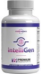 intelliGen Brain Booster Supplement for Focus, Memory, Clarity, Energy – Nootropic Neuro Support Focus Supplement with Bacopa Monnieri, Gingko Biloba, Huperzine A, DMAE, Rhodiola, Taurine, L-Theanine