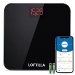 LOFTILLA Scale for Body Weight, Smart Weight Scale with BMI Trends, Digital Bathroom Scale with APP via Bluetooth, 396 lb Weighing Scale