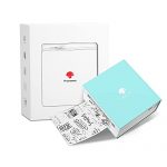 Phomemo M02 Wireless Pocket Thermal Sticker Maker, Portable Bluetooth Photo Printer Sticker Mini Printer Mobile Printer, Compatible with iOS and Android, for Print Photo, Journal, Fun, Black and White
