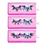Barbiely 25mm Mink Lashes, 3D Real Mink Lashes, 3 Pairs Fluffy Dramatic False Eyelashes, 100% HandMade Mink Lshes, 6D Wispy Long Thick Full Volume Strip Eye Lashes, Cruelty Free(Charm Angel)