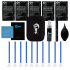 USB Wall Charger 10-Port USB Charger Station with Rapid Charging Auto Detect Technology Safety Guaranteed Family-Sized Smart USB Ports for Multiple Devices Smart Phone Tablet Laptop Computer