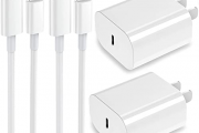 【Apple MFi Certified】 iPhone Fast Charger 20W PD USB C Wall Charger 2-Pack 6FT Cable Fasting Charging Adapter Compatible with iPhone 13 Pro/12/12 Mini/12 Pro Max/11 Pro Max/XS Max/XS/XR/X/8Plus